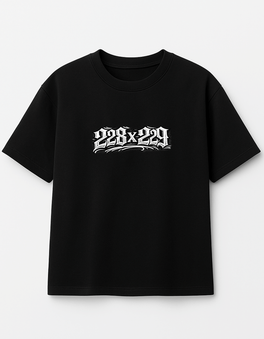 Playera oversize edición limitada 228x229 by HS